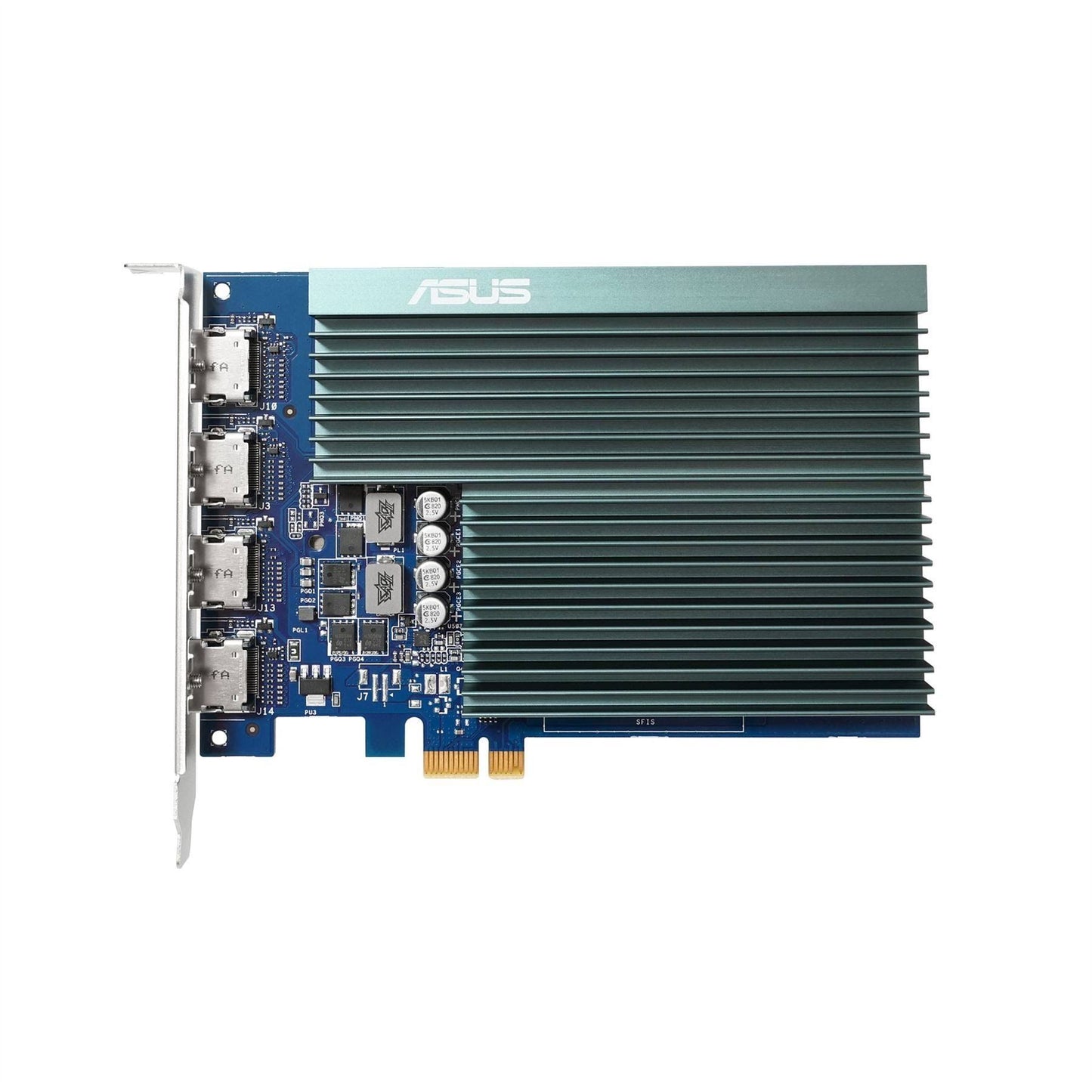 ASUS GeForce GT730-4H-SL-2GD5(Bleu/Vert)