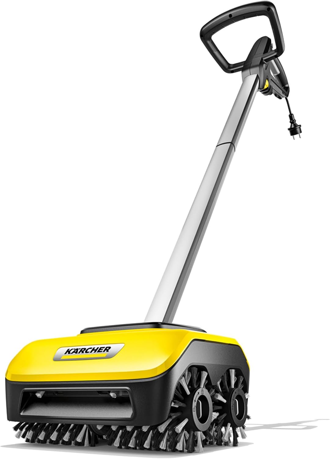 Kärcher Nettoyeur de Terrasses PCL 6, Pression Max. 10 Bar, Débit d'eau Max. 180 l/h, Largeur de Travail 300 mm, Rotation des Brosses : 600-800 TR/Min, pour Bois, Surfaces Composite, Dalles de Pierre