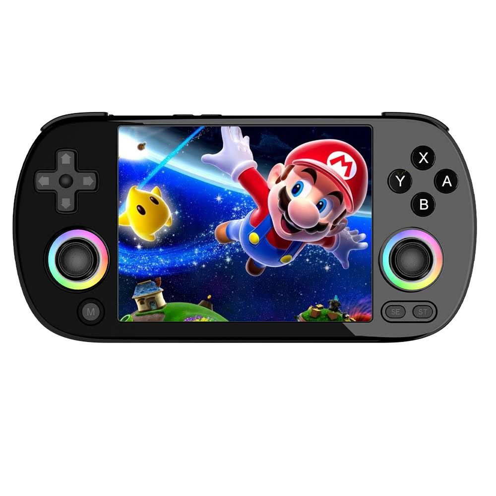ANBERNIC RG40XX H Console de jeu 64 Go 128 Go Noir(Noir)