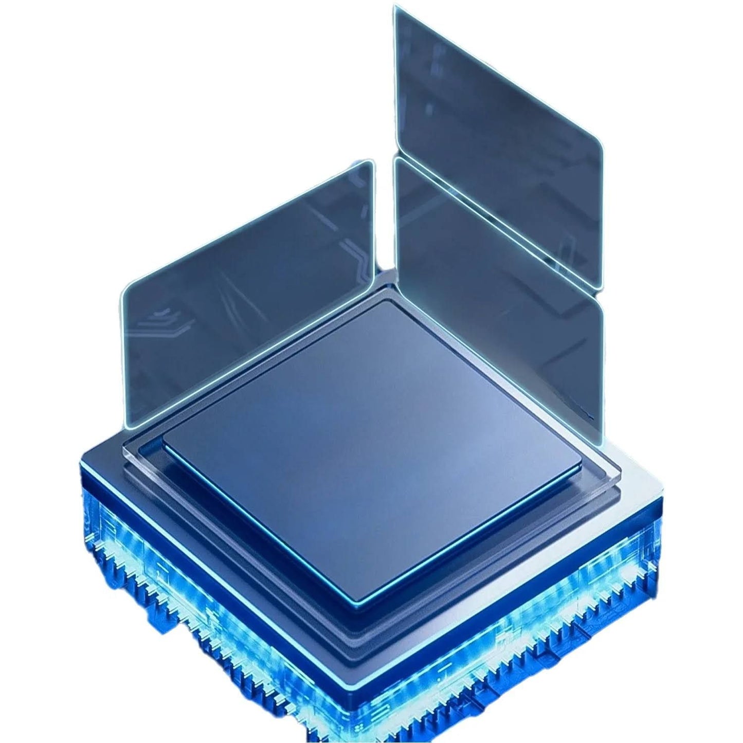 ANBERNIC RG40XX H Console de jeu portable Linux système 64 bits 4.0 pouces IPS 3200mAh Console de(Bleu)