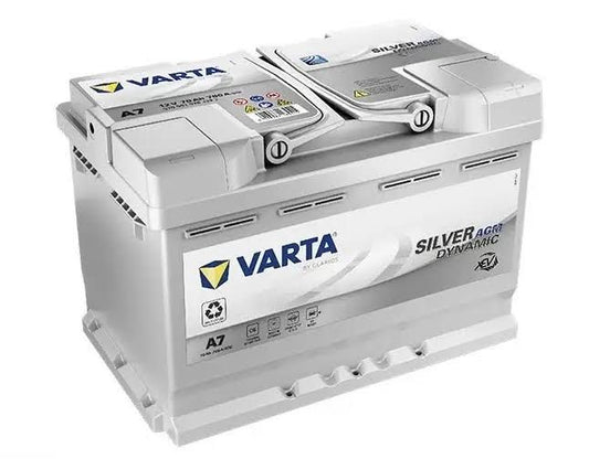 Batterie Varta Start Stop Plus Agm E39 12V 70Ah 760A 570901076d852(Gris)