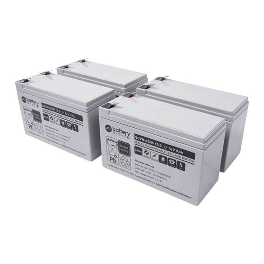 Batterie pour APC Easy UPS 2000 remplace APCRBCV204(Gris)