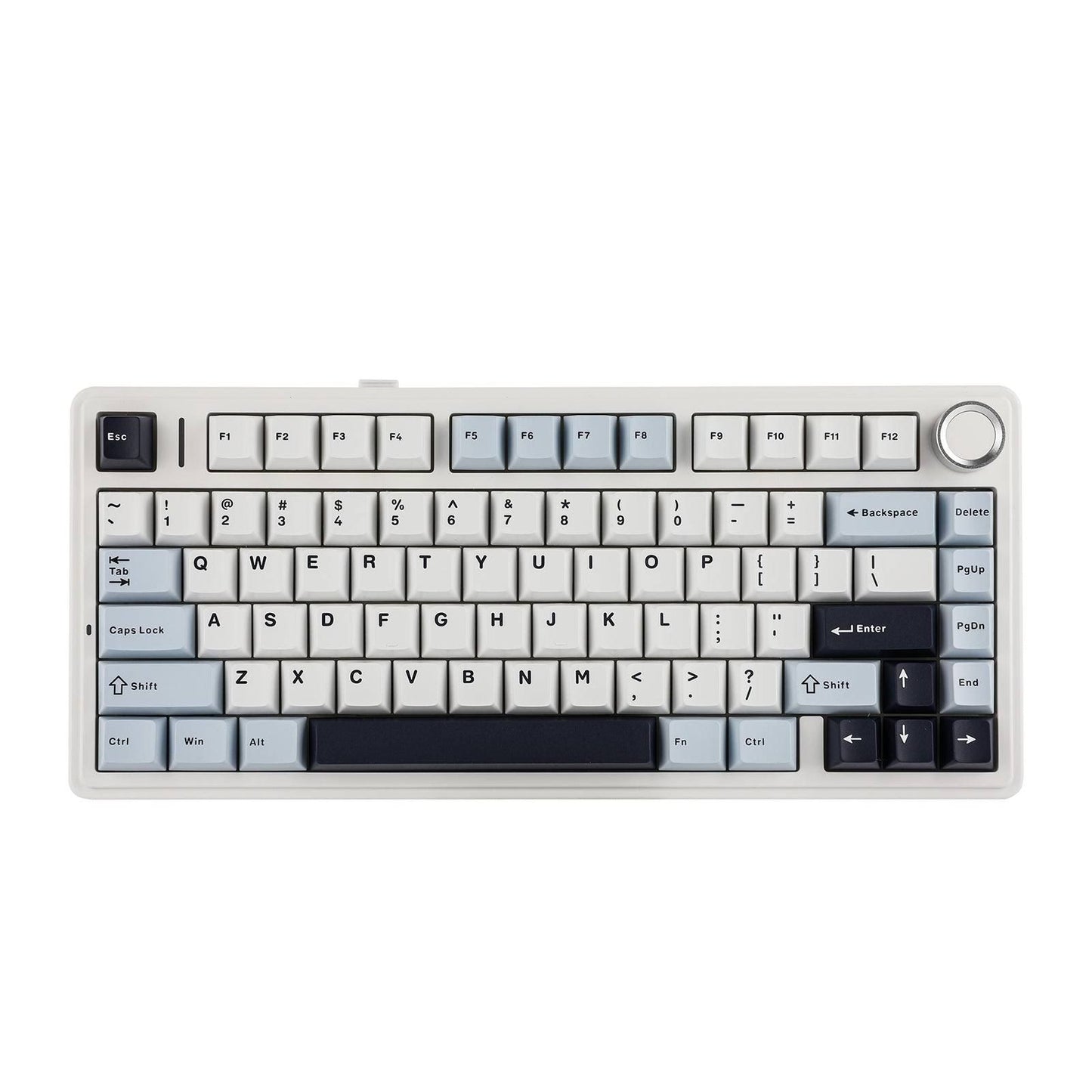 AULA F75 Glacier Blue(Gris/Bleu/Noir)