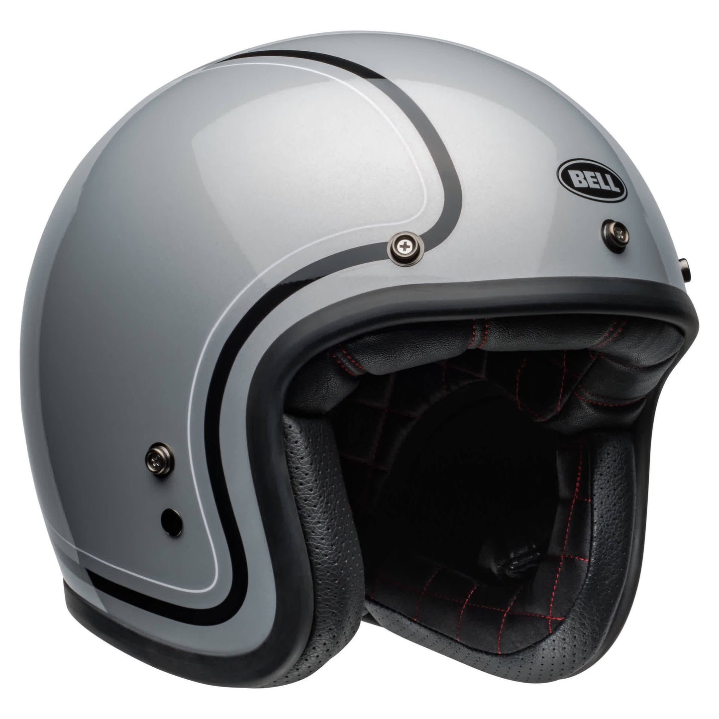 Bell Casque Custom 500 Chief(Argent/Noir)