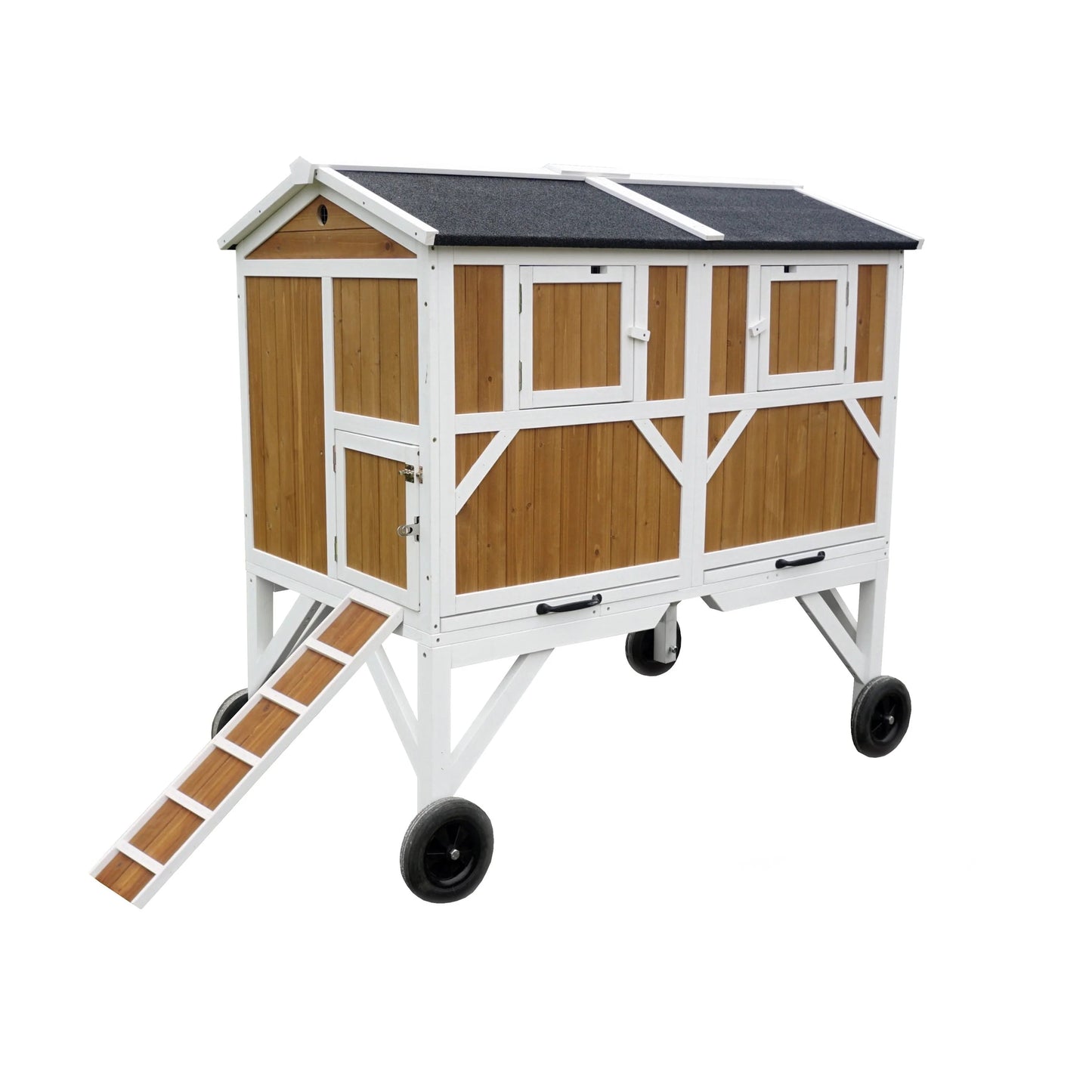 Free-Range Chicken Coop(Brown)