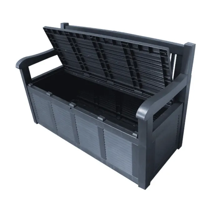 Banc Coffre De Rangement Plastique Salzburg Coffre de jardin