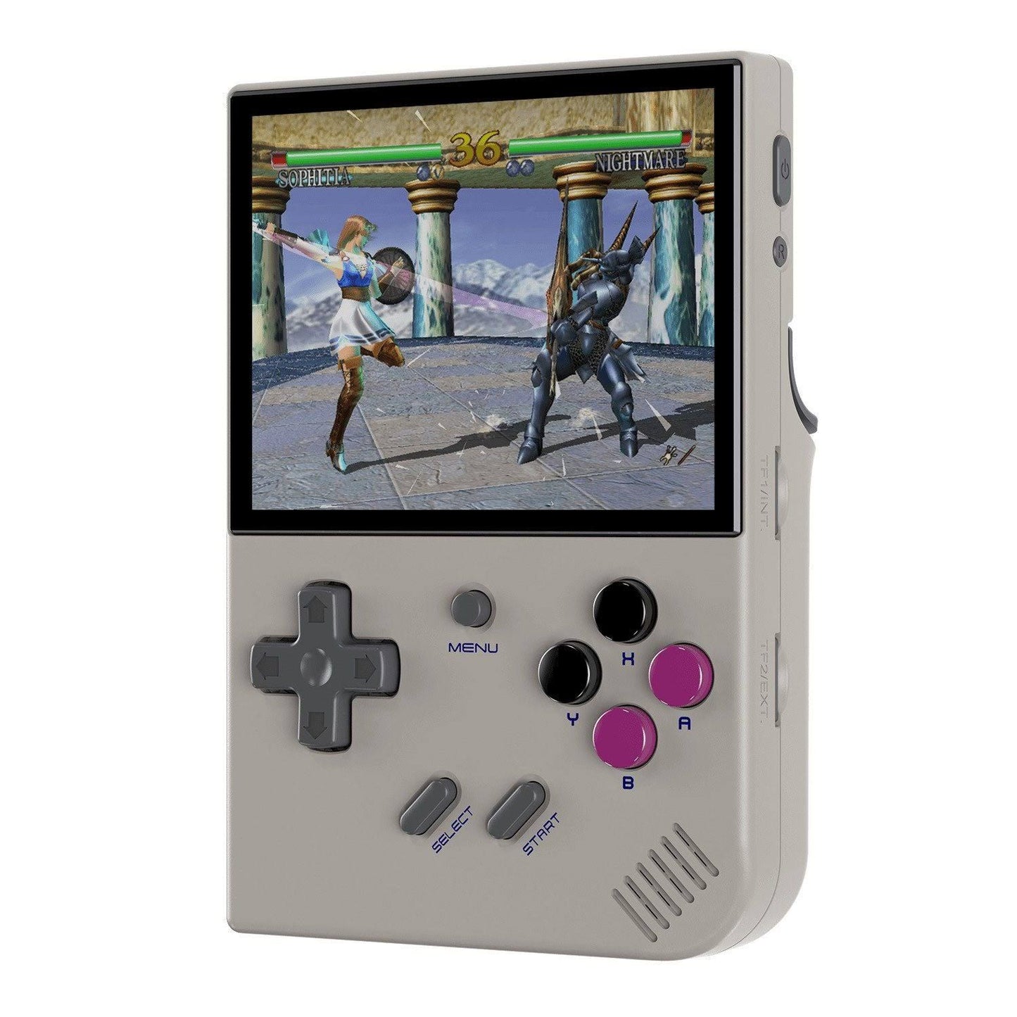 ANBERNIC RG35XX Plus Console de jeu portable 64gb(Gris/Noir/Violet)