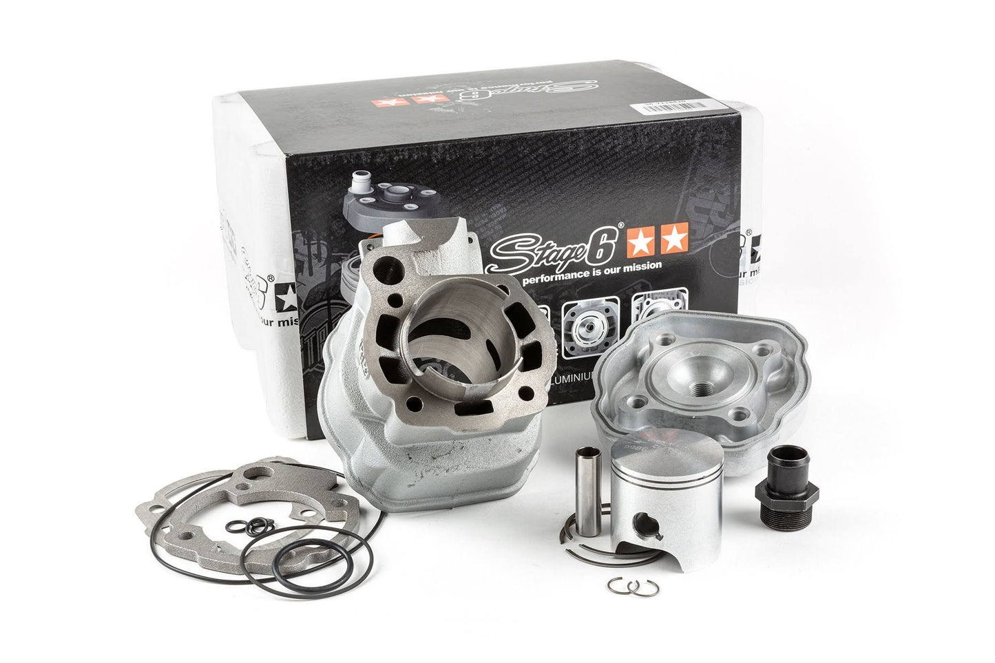 Kit cylindre Stage6 StreetRace 88 Fonte Am6(Argent)
