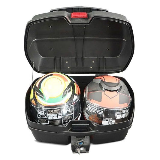 Top Case Moto Bagtecs DK45 universel 45 Litres avec porte-bagages DPLU2(Noir)